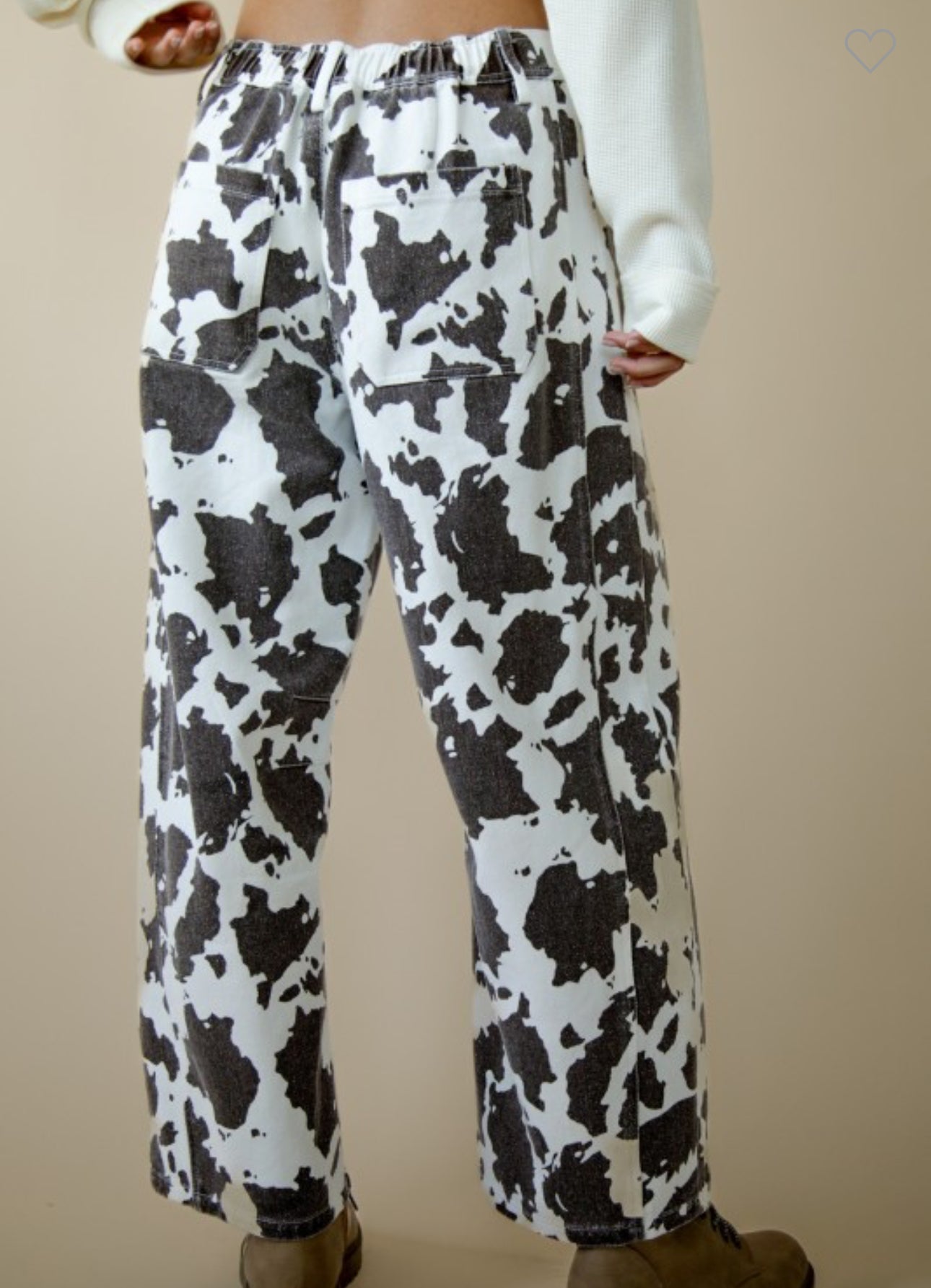 COW BARREL JEANS