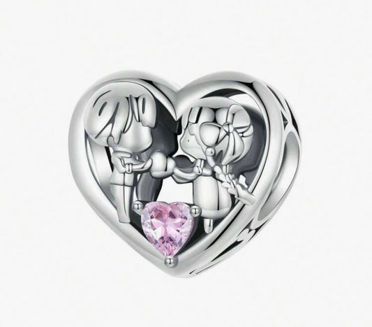 In love charm 925 Sterling Silver