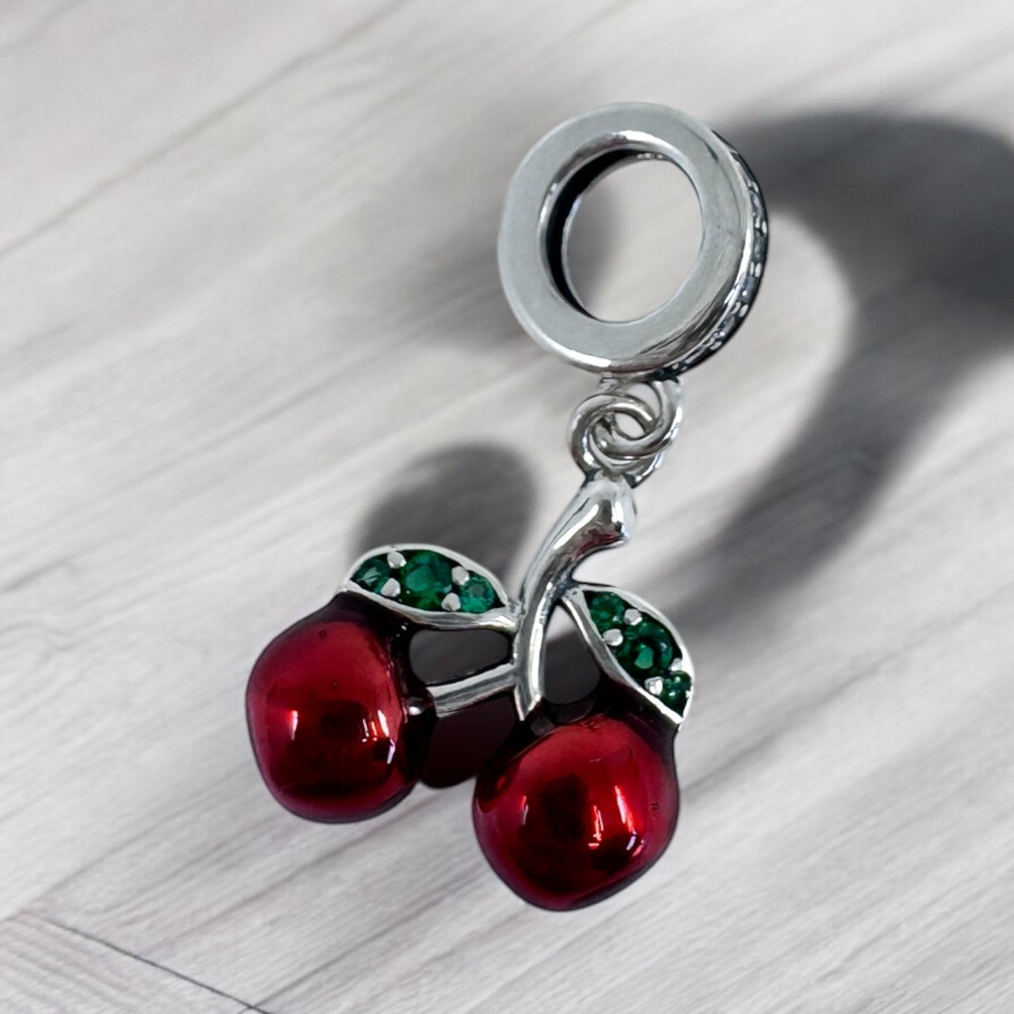 Cherry charm 925 Sterling Silver