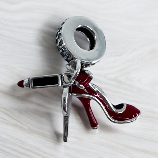 Coquette charm 925 Sterling Silver