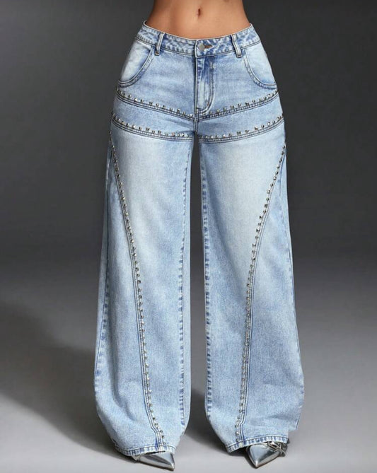 WIDE LEG GEN JEANS